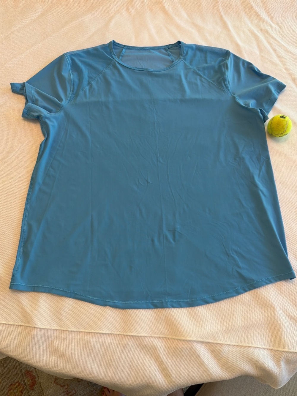 Lululemon Sculpt Short-Sleeve Shirt - Blue